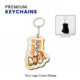 Logo Cutout Keychains